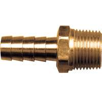 Male Hose Connector, Brass, 1/4" x 1/4" TA197 | Doyle's Supply