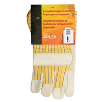 Fitters Patch Palm Gloves, Large, Grain Cowhide Palm, Cotton Inner Lining YC386R | Doyle's Supply