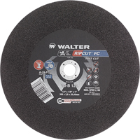 Ripcut™ Stainless Steel & Steel Cut-Off Wheel for Stationary Saws, 18" x 3/16", 1" Arbor, Type 1, Aluminum Oxide, 3400 RPM VE490 | Doyle's Supply