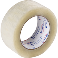 Box Sealing Tape, Hot Melt Adhesive, 1.6 mils, 50 mm (2") x 132 m (433') ZC073 | Doyle's Supply